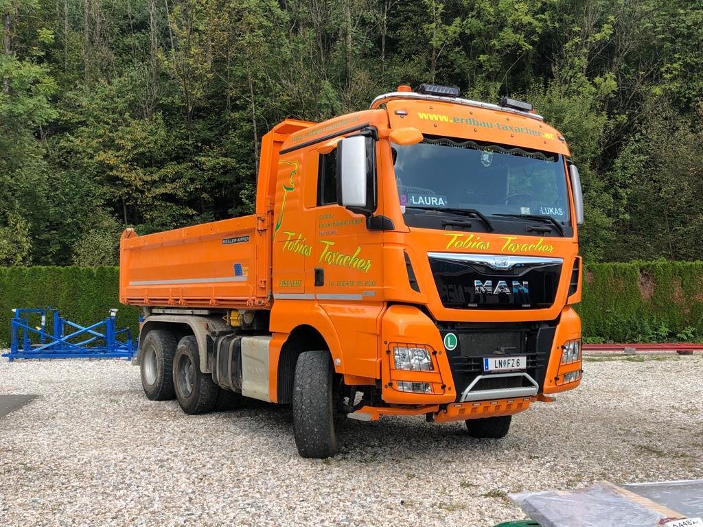 LKW von Erdbau Tobias Taxacher